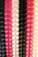 6-Piece Princess Party Garlands, 12 Foot (Black, Hot Pink, Light Pink)