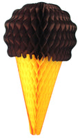 20 Inch Ice Cream Honeycomb Decoration (1 PC) - ALL COLORS