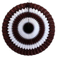 16 Inch Striped Tissue Fans - 3-pack - MULTIPLE COLOR OPTIONS