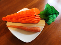 Extra-large 18 Inch Honeycomb Carrot Decoration (2-Pack)