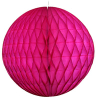 Medium 12 Inch Honeycomb Balls (3-Pack) - Solid Colors