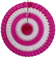16 Inch Striped Tissue Fans - 3-pack - MULTIPLE COLOR OPTIONS