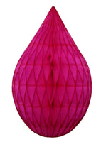 Mini 5 Inch Honeycomb Drop Decorations - 6-Pack - MULTIPLE COLORS