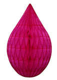 Mini 5 Inch Honeycomb Drop Decorations - 3-Pack - MULTIPLE COLORS