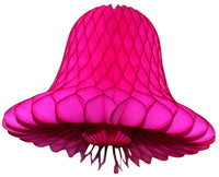 11 Inch Medium Tissue Bell Decoration - 6-Pack - MULTIPLE COLORS