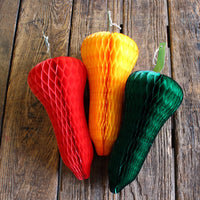 15 Inch Honeycomb Chili Peppers (3-Pack)