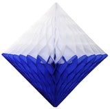 3-Pack 12 Inch Honeycomb Diamonds - Two-Tone Colors