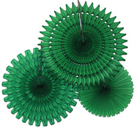 3-Piece Tissue Fans - 13, 18, 21 Inch - MULTIPLE COLORS