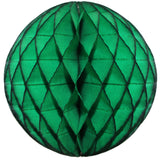 Medium 12 Inch Honeycomb Balls (3-Pack) - Solid Colors