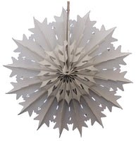19 Inch Tissue Snowflake - Solid Colors (3-pack)