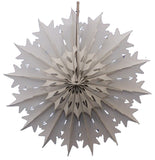 19 Inch Tissue Snowflake - Solid Colors (3-pack)