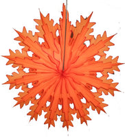 19 Inch Tissue Snowflake - Solid Colors (3-pack)