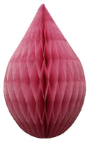 Mini 5 Inch Honeycomb Drop Decorations - 6-Pack - MULTIPLE COLORS