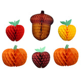 6-Piece Woodland Fall Themed Party Decorations