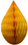 Mini 5 Inch Honeycomb Drop Decorations - 6-Pack - MULTIPLE COLORS