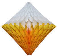 3-Pack 12 Inch Honeycomb Diamonds - Two-Tone Colors