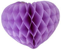 3-Pack 8 Inch Honeycomb Hearts - MULTIPLE COLORS