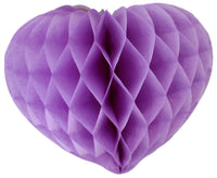 3-Pack 14 Inch Honeycomb Hearts - MULTIPLE COLORS