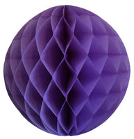 Medium 12 Inch Honeycomb Balls (3-Pack) - Solid Colors