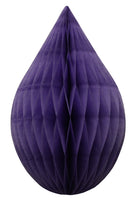 Mini 5 Inch Honeycomb Drop Decorations - 6-Pack - MULTIPLE COLORS
