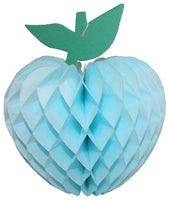 7 Inch Honeycomb Apple Decoration (6-pack)