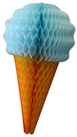20 Inch Ice Cream Honeycomb Decoration (1 PC) - ALL COLORS