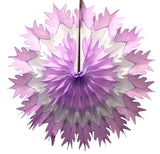19 Inch Tissue Snowflake - Dip-Dyed Edges (6-pack)