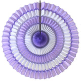 16 Inch Striped Tissue Fans - 3-pack - MULTIPLE COLOR OPTIONS