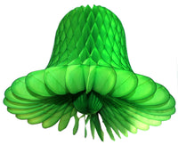 7 Inch Small Tissue Bell Decoration - 6-Pack - MULTIPLE COLORS