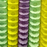 6-Piece Set of Mardi Gras Pastel Party Garlands (12 Ft. Each)