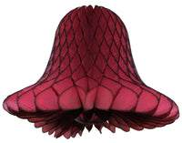 11 Inch Medium Tissue Bell Decoration - 6-Pack - MULTIPLE COLORS