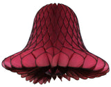 11 Inch Medium Tissue Bell Decoration - 6-Pack - MULTIPLE COLORS
