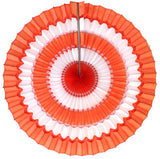 16 Inch Striped Tissue Fans - 6-pack - MULTIPLE COLOR OPTIONS