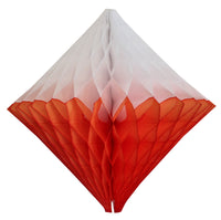 3-Pack 12 Inch Honeycomb Diamonds - Two-Tone Colors