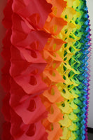 12 Foot Tissue Paper Oval Garland - Solid Colors (1 Garland)