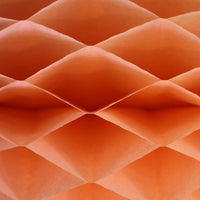 Honeycomb Craft Paper - Peach
