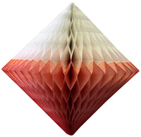 3-Pack 12 Inch Honeycomb Diamonds - Two-Tone Colors