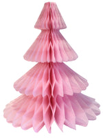 12 Inch Honeycomb Christmas Tree - Solid Colors (3-pack)