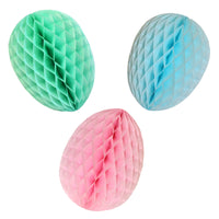 3-Piece Assorted 9 Inch Egg Decoration - MULTIPLE OPTIONS