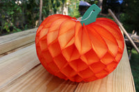 10 Inch Honeycomb Pumpkin (1 piece)
