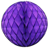 Medium 12 Inch Honeycomb Balls (3-Pack) - Solid Colors