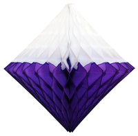 3-Pack 12 Inch Honeycomb Diamonds - Two-Tone Colors