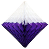 3-Pack 12 Inch Honeycomb Diamonds - Two-Tone Colors