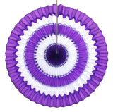 16 Inch Striped Tissue Fans - 3-pack - MULTIPLE COLOR OPTIONS