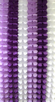 6-Piece Party Garlands, 12 Foot (Purple, Lavender, White)