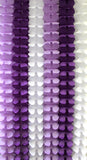 6-Piece Party Garlands, 12 Foot (Purple, Lavender, White)