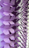 6-Piece Party Garlands, 12 Foot (Purple, Lavender, White)