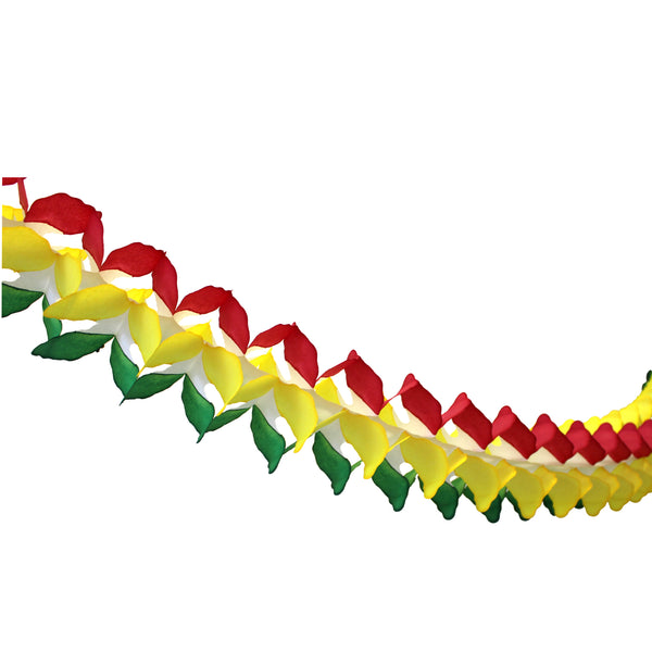 Rasta Cross Garland, 12 Foot