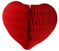 3-Pack 12 Inch Honeycomb Hearts - MULTIPLE COLORS