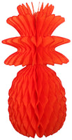 13 Inch Honeycomb Pineapple Decoration - Solid (3-pack)